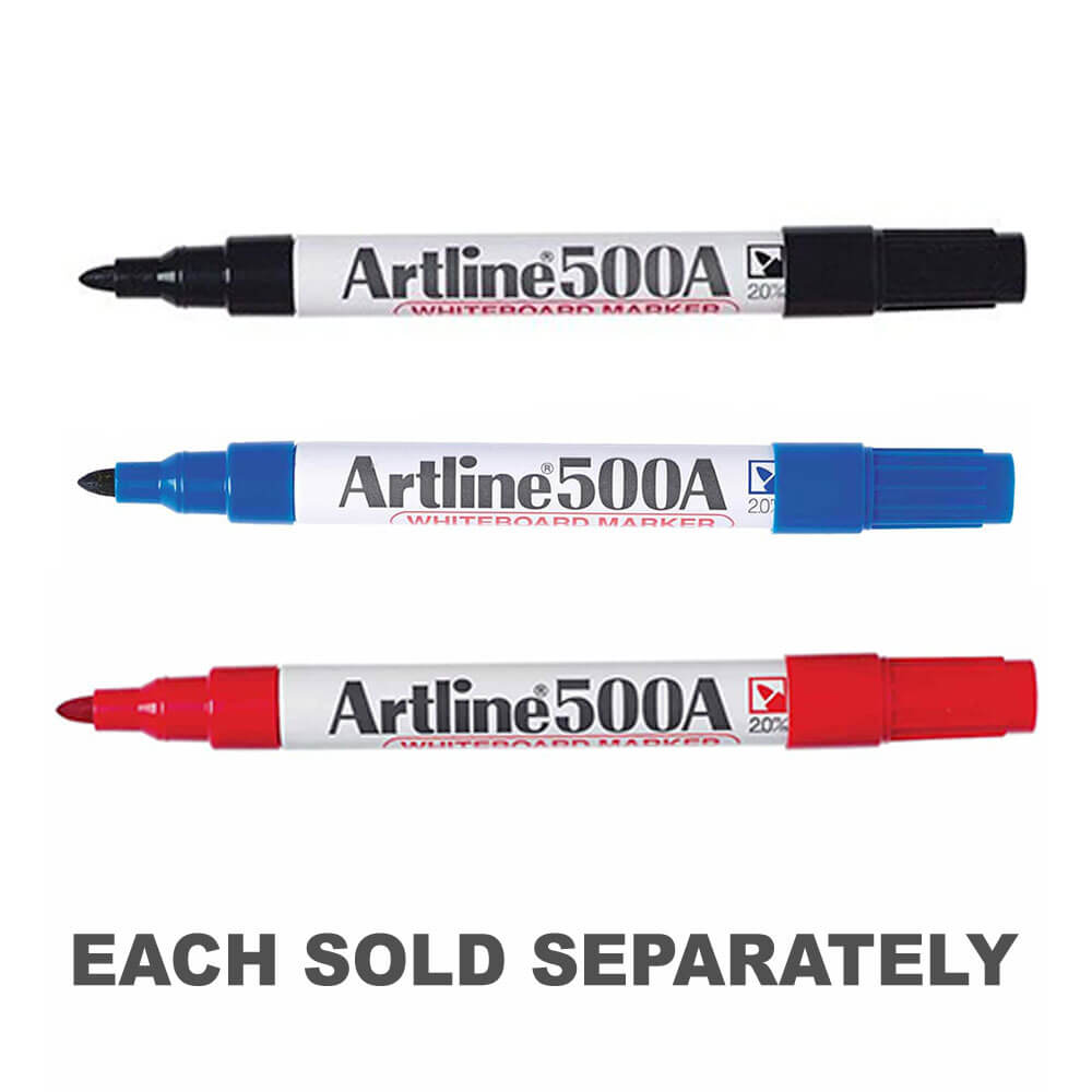 Artline Whiteboard 2mm Bullet Tip Marker (Box of 12)