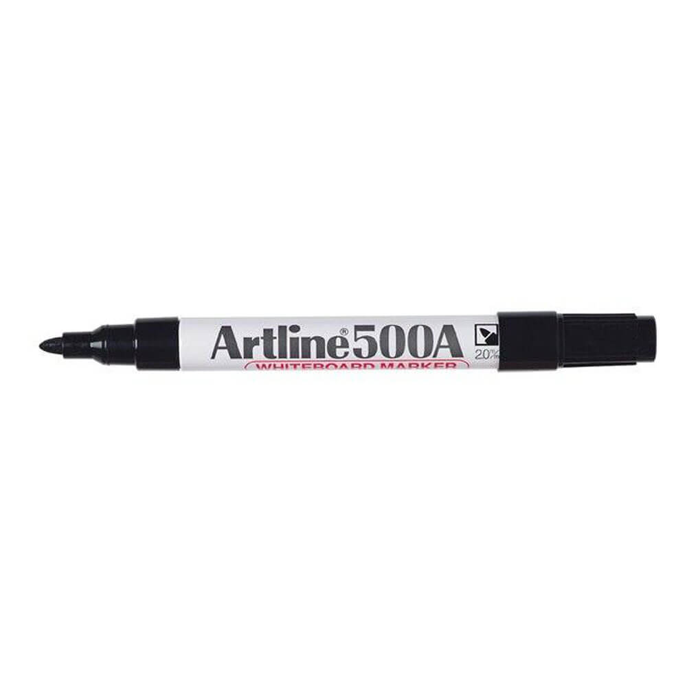 Artline Whiteboard 2 mm Bullet Tip Marker (caja de 12)