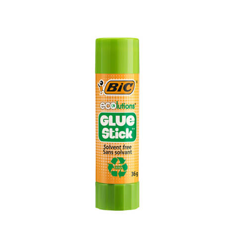 Bic Eco-Recycled Clear Glue Stick