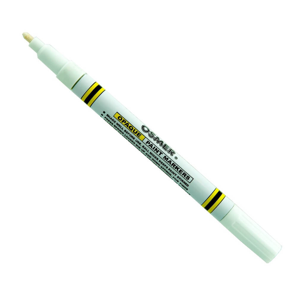 Marcador de tinta Osmer 12pcs (branco)