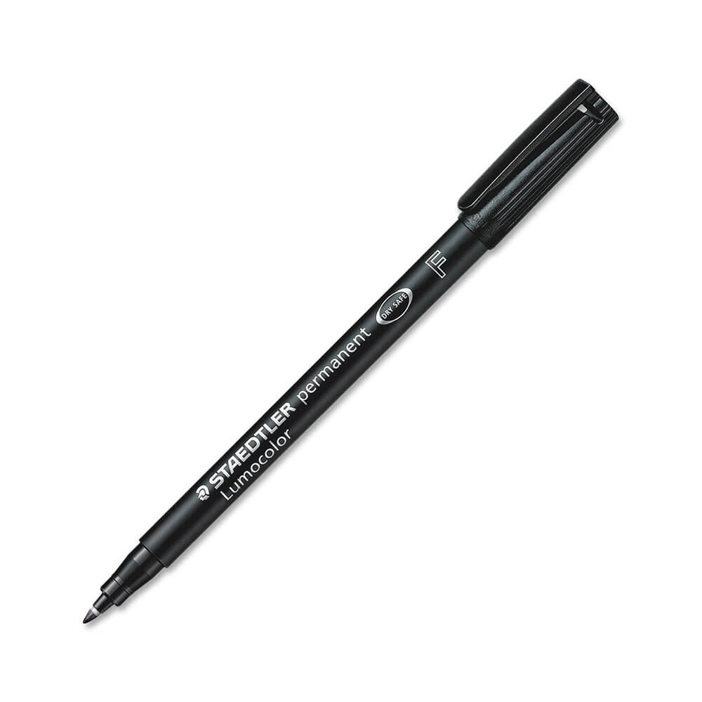  Staedtler Lumocolor 0,6 mm feiner Permanentstift 10 Stück