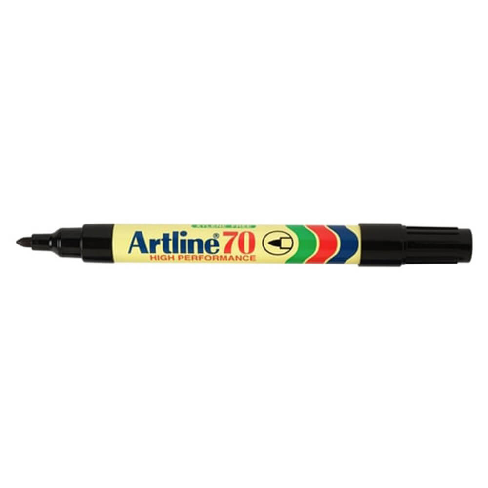 Artline Bullet Tip Permanent Marker 1,5mm (12 stk)