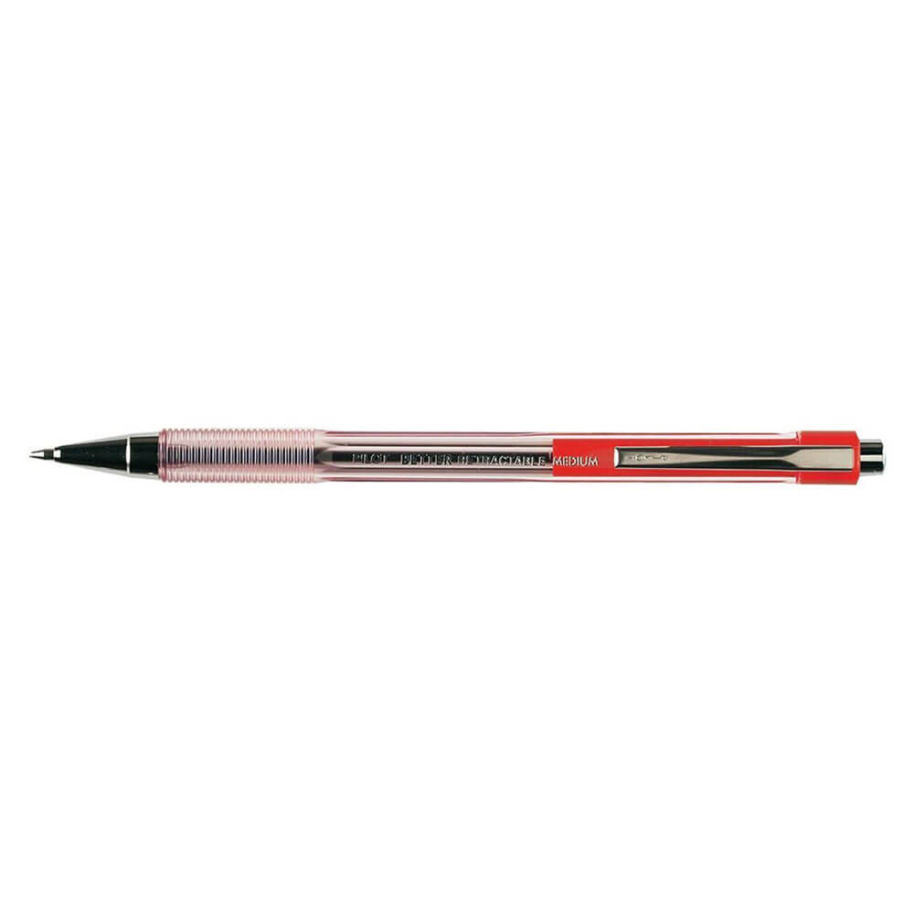 Pilot BP-145 Medium uttrekkbar ballpenn 12 stk