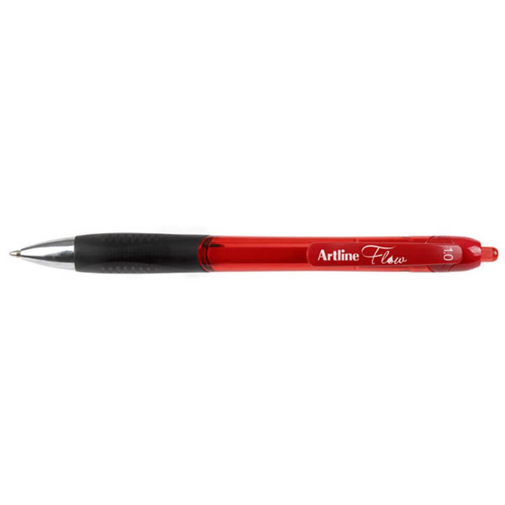 Artline Flow Pen retráctil 1.0 mm (caja de 12)