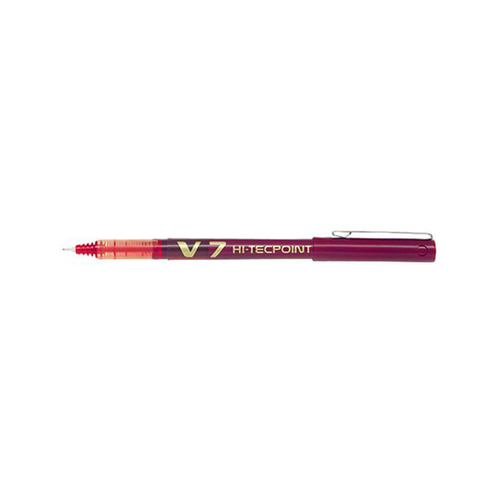 Pilot V7 Hi-TecPoint Ultra Rollerball Fine Pen 12 Sts