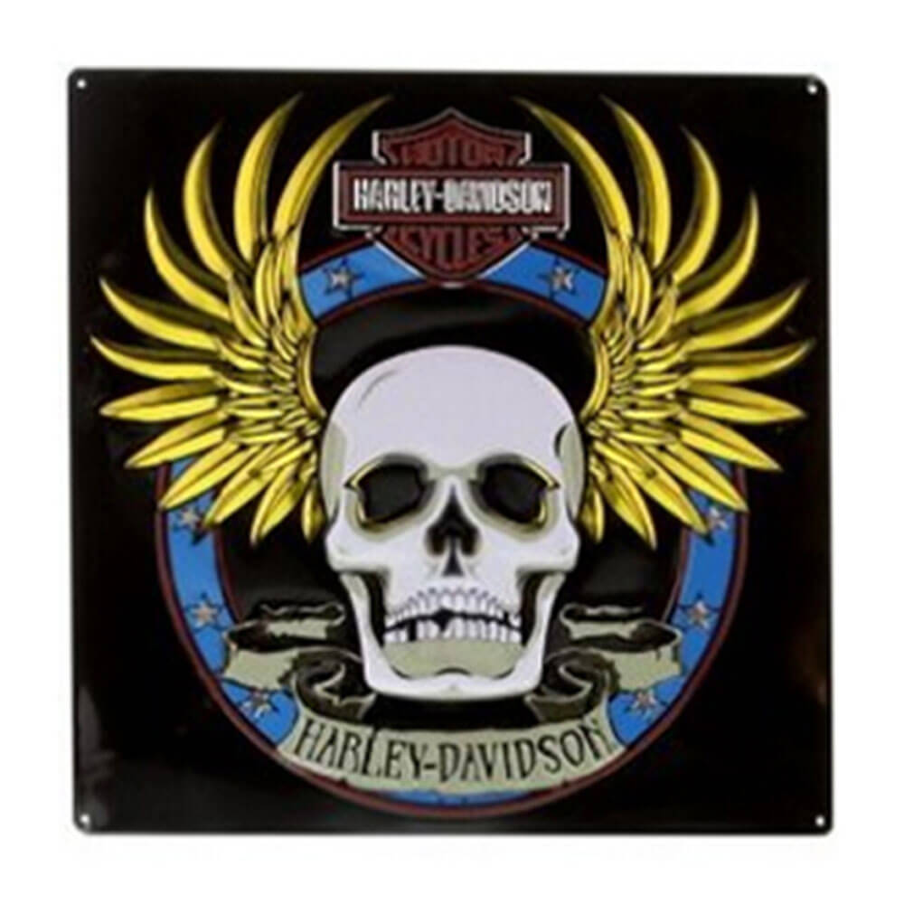 HARLEY DAVIDSON DIE CUT SIn en relief