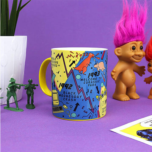 Gift Republic 90s Decade Mug